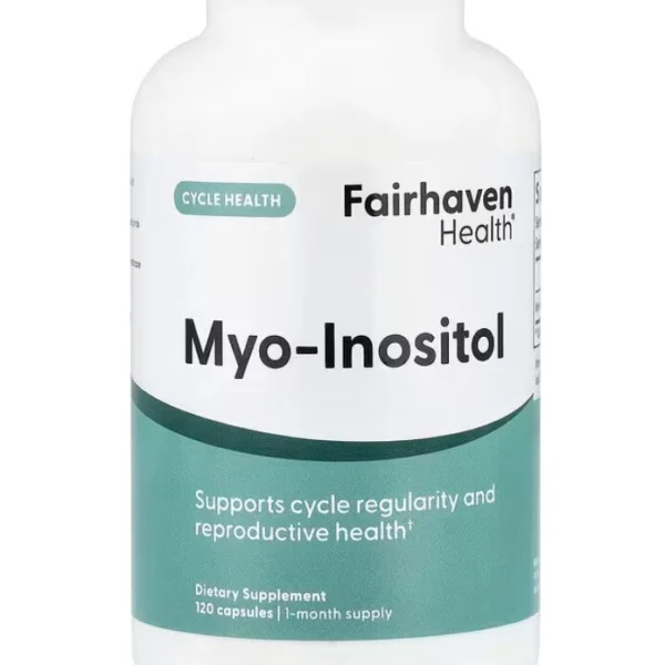 Fairhaven Health, мио-Инозитол, для женщин и мужчин, 120 капсул