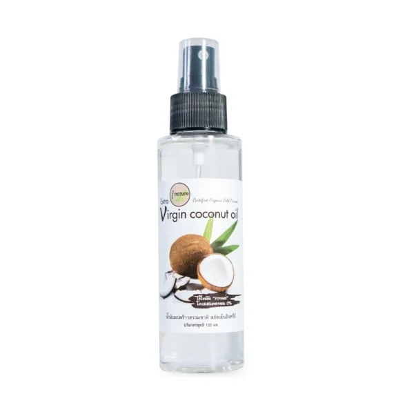 I-nature Extra Virgin Coconut oil  Organic cold press 100  ( 120 ml.) Pump Оригинал
