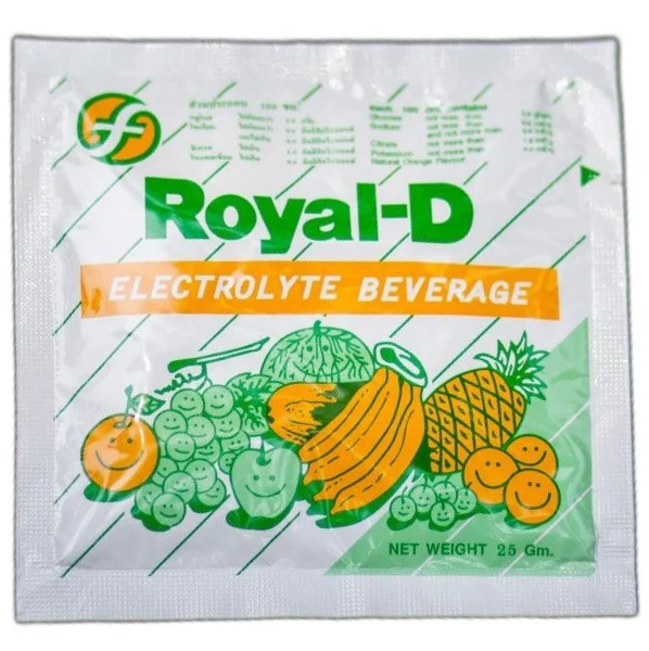 Электролитный напиток со вкусом апельсина Royal-D 1 или 30 шт