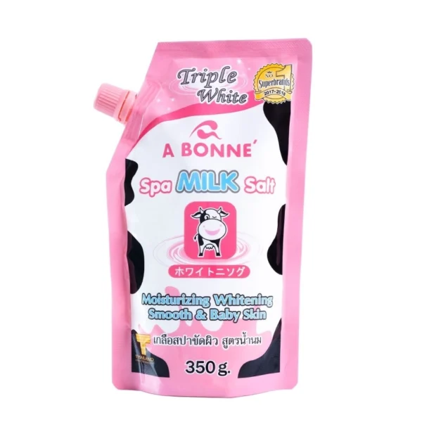 A Bonne' Spa Milk Salt 350 G. เกลือสปาขัดผิว Оригинал