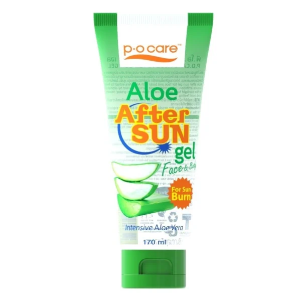 PO Care Aloe After Sun Gel FaceE  Body 170 Ml. Оригинал