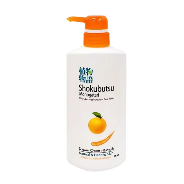 Shokubutsu Monogatari Shower Cream Orange Peel Oil 500 Ml. Оригинал