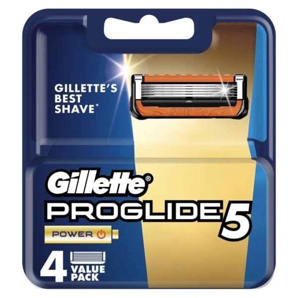 Gillette Proglide5 Power Blade 4'S Оригинал