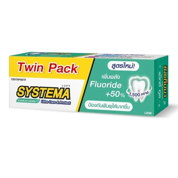Systema Toothpaste Ultra Care Protect Maxi Cool 140 G.Twin Pack Оригинал