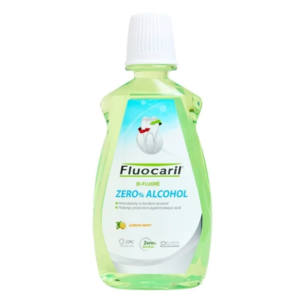 Fluocaril Mouthwash Zero Alcahol Lemon Mint 500 Ml. Оригинал