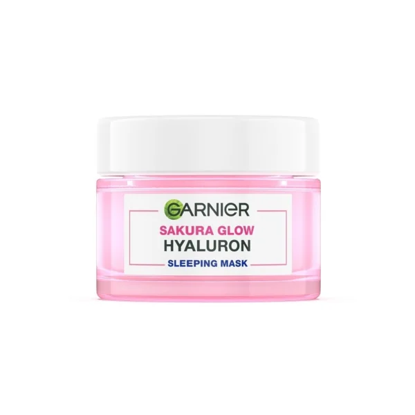 Garnier Sakura Glow Hyaluron Sleeping Mask 50 Ml. Оригинал