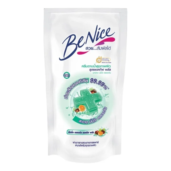 Benice Shower Cream Anti-Bacteria Active Plus 400 Ml. (Refill) Оригинал
