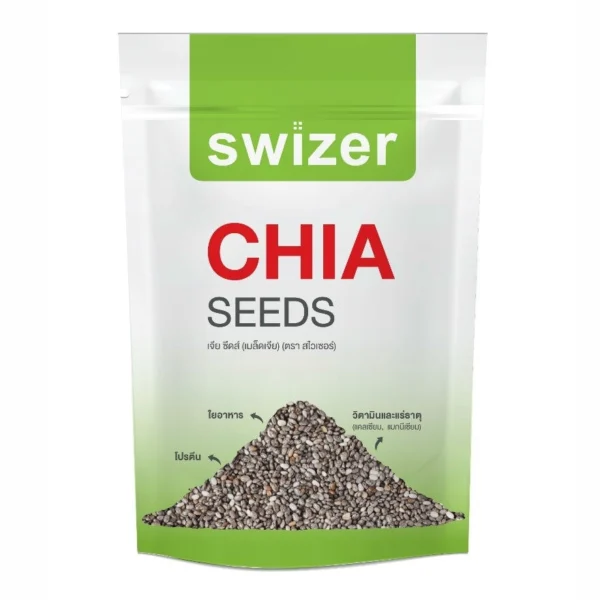 Swizer Chia seeds Natural Organic 200g Оригинал