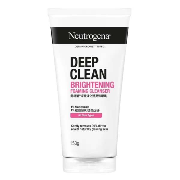 Neutrogena Deep Clean Brightening Foaming Cleanser 150 G. Оригинал