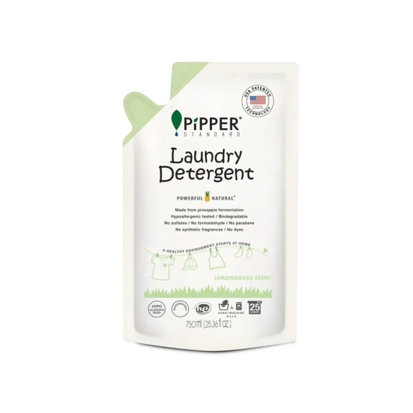 Pipper Standard Laundry Detergent Lemongrass Scent Refill 750 Ml. Оригинал