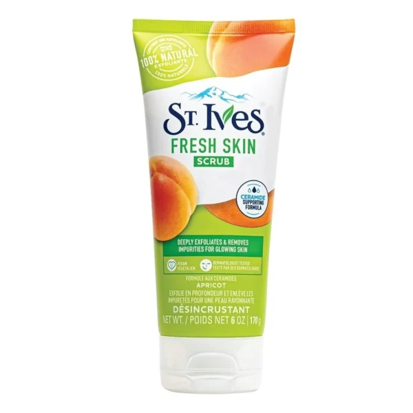 St.Ives Scrub Fresh Skin Apricot 170 G.<BR> Оригинал