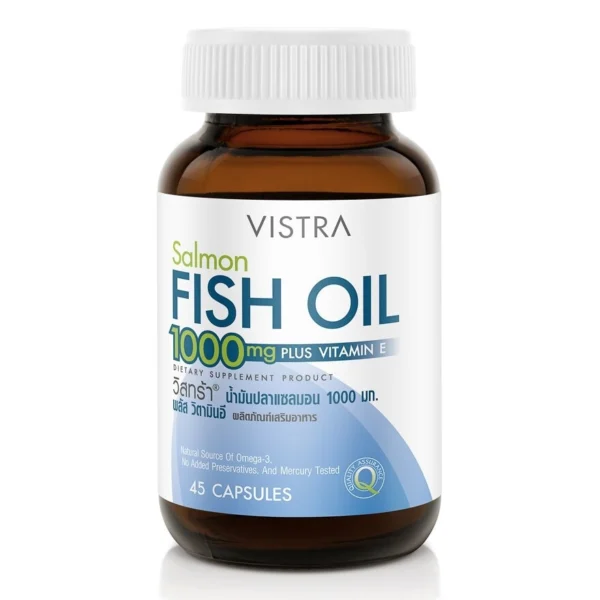 Vistra Salmon Fish Oil 1000 mg 45 Cap Оригинал