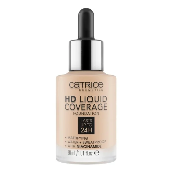 Catrice HD Liquid Foundation 30ml 010 Оригинал