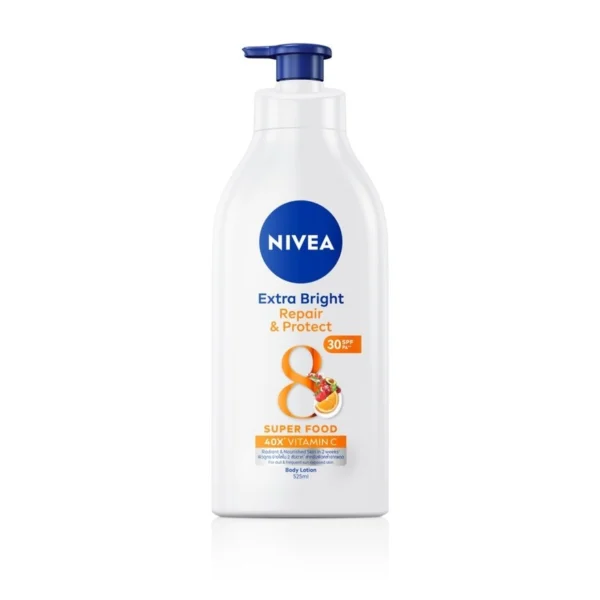 NIVEA Extra Bright Repair Protect Body Lotion SPF30 PA++ 525 Ml. Оригинал