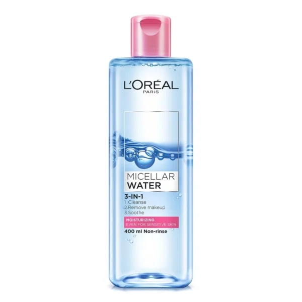 L'Oreal Paris Micellar Water 3 In 1 Moisturizing 400 Ml. Оригинал