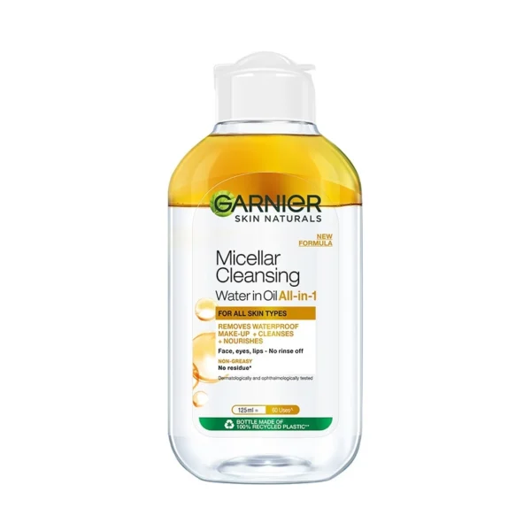 Garnier Skin Naturals Micellar Cleansing Water in Oil All-in-1 125 Ml. Оригинал