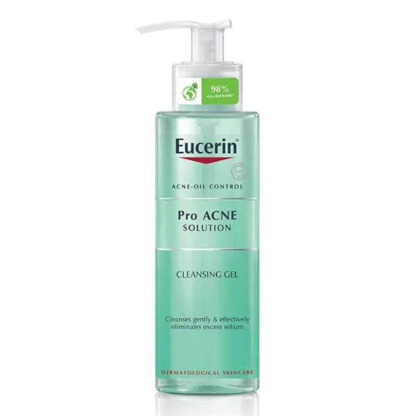 Eucerin Pro Acne Solution Cleansing Gel 200ml Оригинал