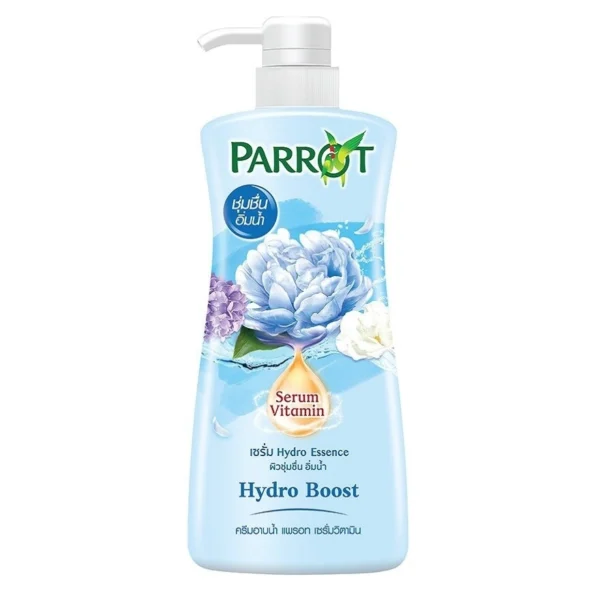 Parrot Liquid Soap Serum Vitamin Hydro Boost 450 Ml. ผิวชุ่มชื่น อิ่มน้ำ Оригинал