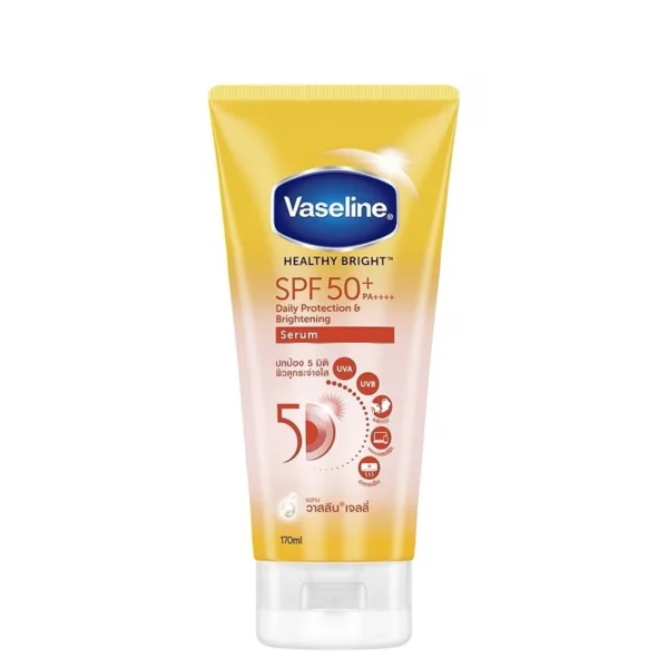 Vaseline Healthy Bright Daily Protection Brightening Serum SPF50+ PA++++ 170 Ml. Оригинал