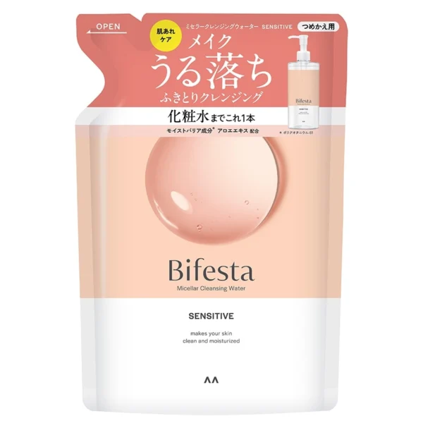 Bifesta Micellar Cleansing Water Sensitive Refill 360 ml. Оригинал