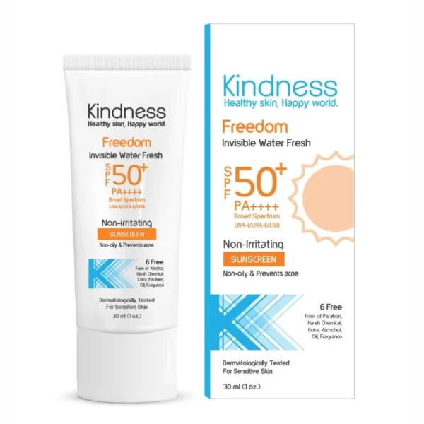 Kindness Freedom Invisible Water Fresh SPF50+ PA++++30ml Оригинал