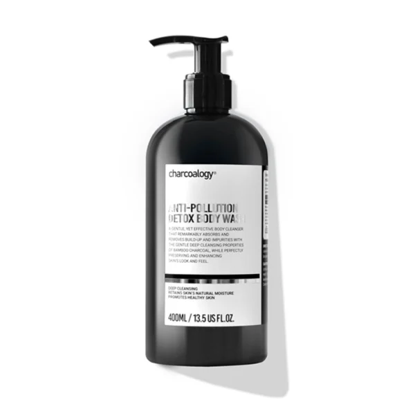 Charcoalogy Bamboo Charcoal Detoxifying Body Wash 400ml. Оригинал