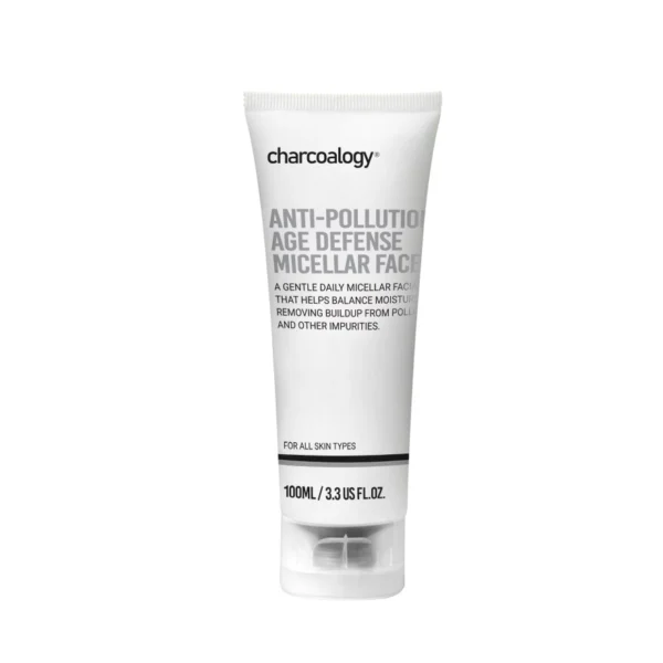 Charcoalogy Anti-Pollution Age Defense Micellar Face Wash 100ml. Оригинал