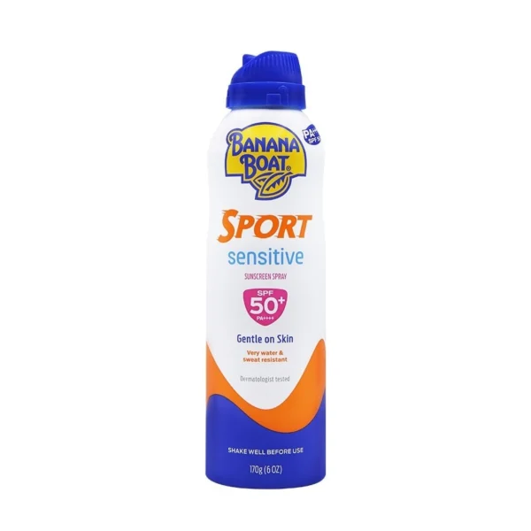 Banana Boat Sport Sensitive Sunscreen Spray SPF50+ PA++++ 170 G. สเปรย์กันแดด Оригинал
