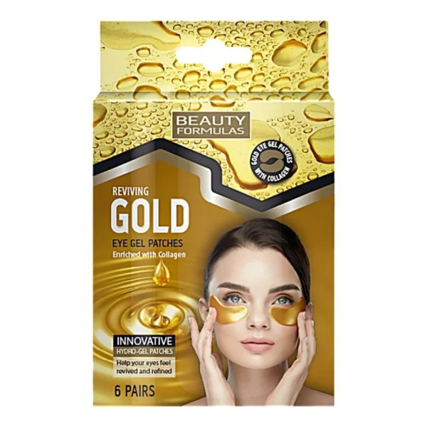 Beauty Formulas Reviving Gold Eye Gel Patches 6pairs. Оригинал