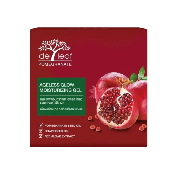 De Leaf Pomegranate Ageless Glow Moisturizing Gel 40 Ml. Оригинал