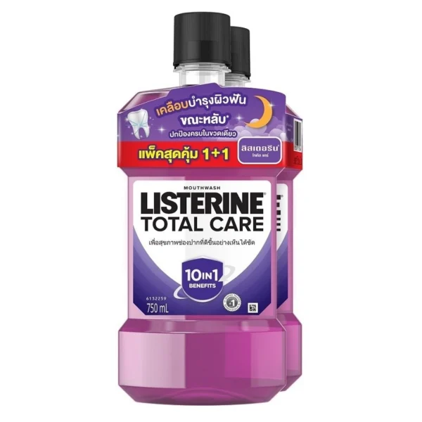 Listerine Mouthwash Total Care 750 Ml. Twin Pack Оригинал