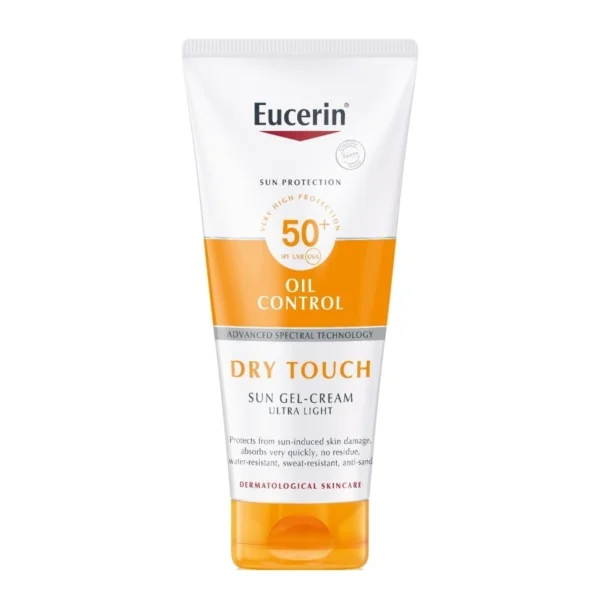 Eucerin Sun Body Sensitive Protect Dry TouchSPF 50+ PA++++ 200ml Оригинал