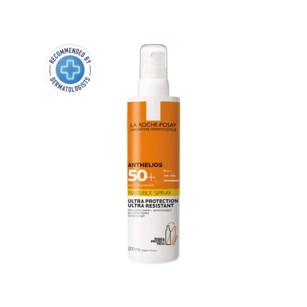 LA ROCHE-POSAY ANTHELIOS INVISIBLE SPRAY SPF50+ 200 ml. Оригинал