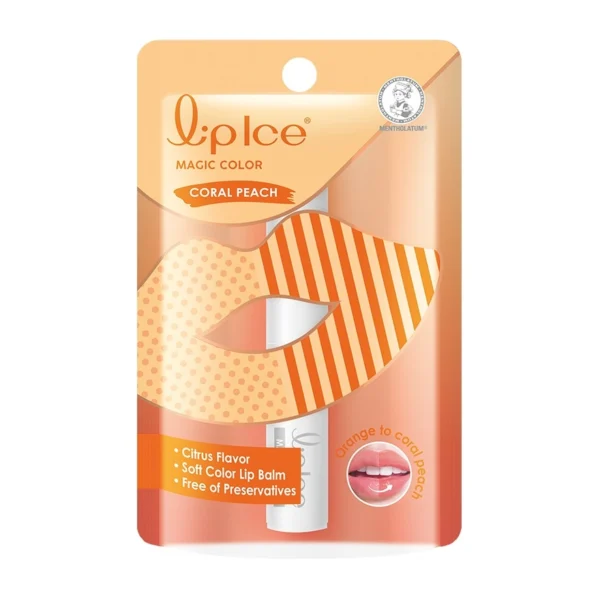 Lipice Magic Color Coral Peach 2 G. Оригинал