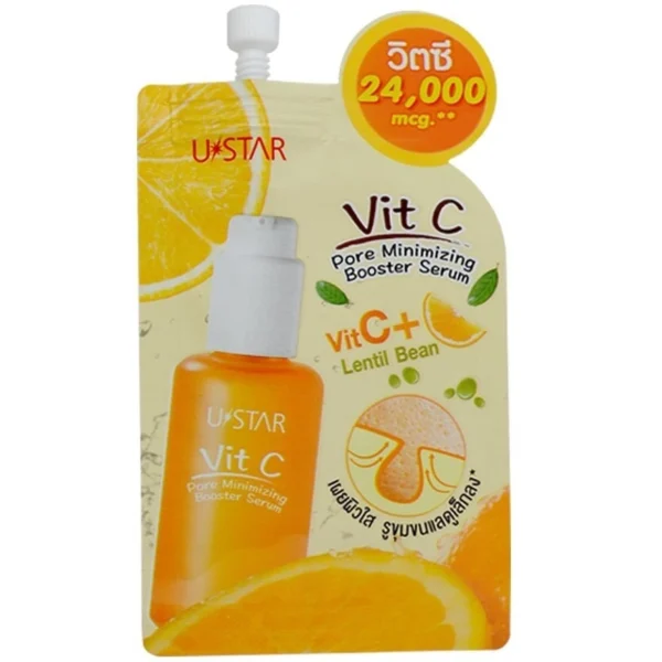 Ustar Vit C Pore Minimizing Booster Serum 8g. Оригинал