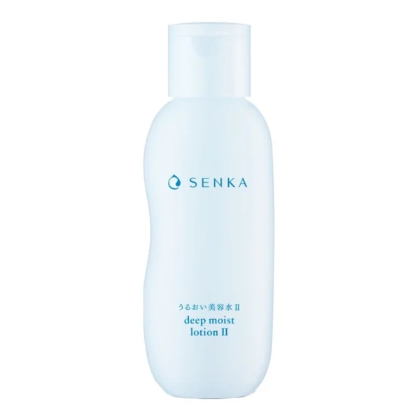 Senka Deep Moist Lotion II (Rich) 200 Ml. โลชั่นบำรุงผิวหน้า ชุ่มชื่น ผิวกระจ่างใส Оригинал