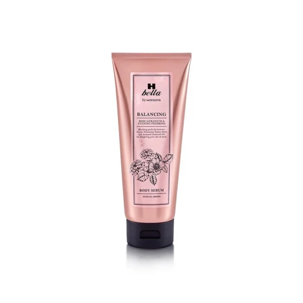 H Bella By Watsons Balancing Rose Geranium  Evening Primrose Body Serum 200ml Оригинал