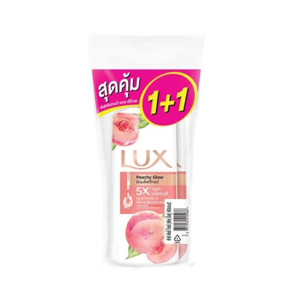 Lux Shower Cream Peachy Glow 450 Ml. Twin Pack Оригинал