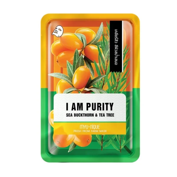 Myu-Nique Fresh From Farm Sea Buckthorn  Tea Tree Mask 1's Оригинал