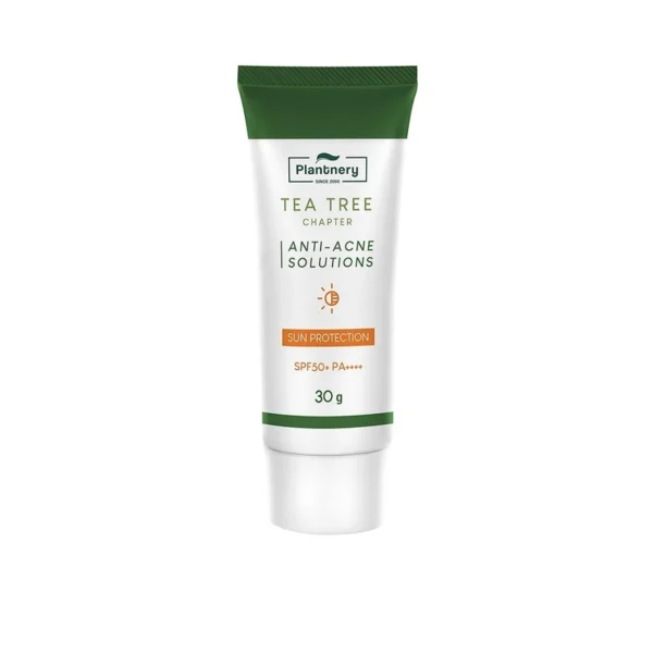 Plantnery Tea Tree Sunscreen Acne Oil Control Spf 50 Pa+++ 30ml Оригинал
