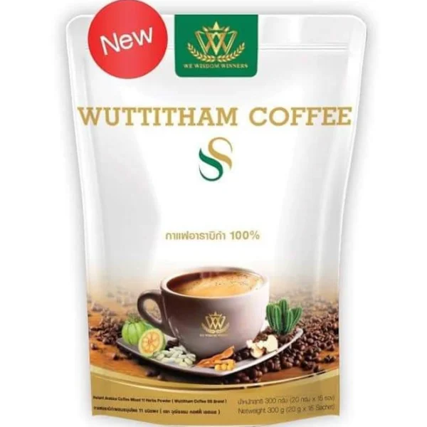Кофейный напиток с пребиотиками для детокса Wuttitham 300 гр