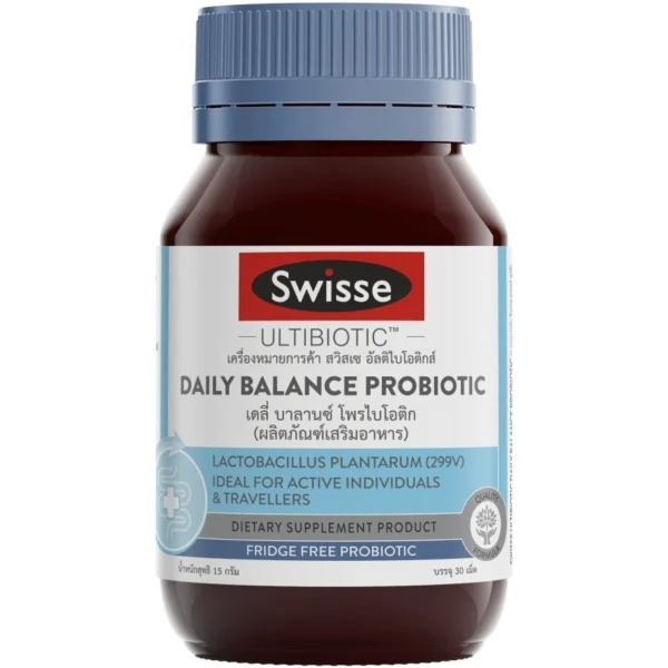Swisse Daily Balance Probtotic 30 Capsules Оригинал