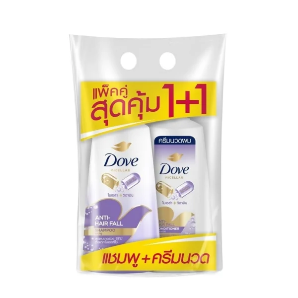 Dove Nutritive Solutions Anti-Hair Fall Nourishment Shampoo 380Ml.+Conditioner 380Ml. Оригинал
