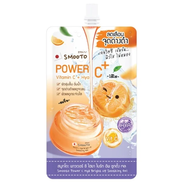 Smooto Power C Hya Bright Up Soothing Gel 30G. Оригинал
