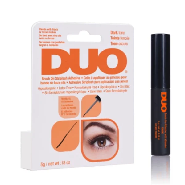 DUO Brush On Dark Adhesive with Vitamins 5g. Dark Tone Оригинал