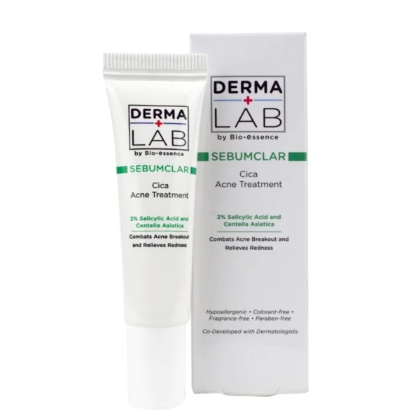 Derma Lab by Bio-essence Sebumclar Cica Acne Gel 15 g. Оригинал
