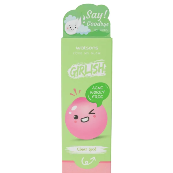 Watsons Girlish Acne Worry Free Clear Spot 10ml. Оригинал