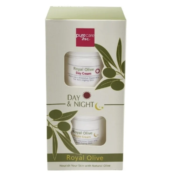 Pure Care Bsc Royal Olive Day  Night Set 40g. Оригинал