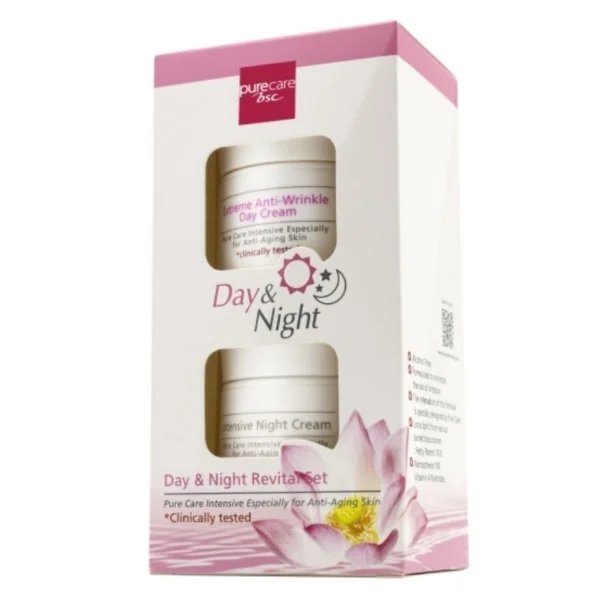 Pure Care Bsc Day Night Revital Set 40g. Оригинал