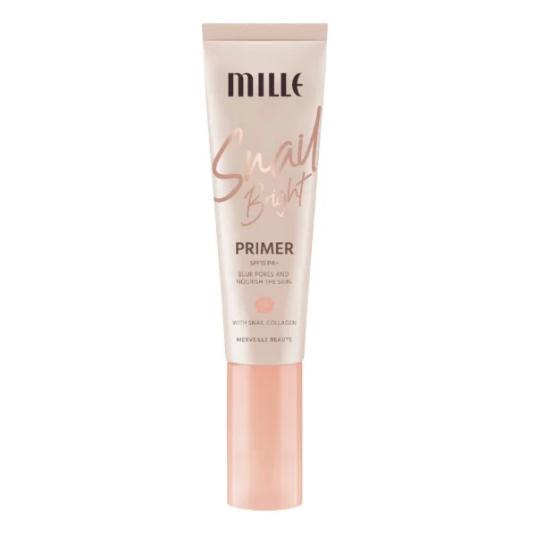 Mille Snail Bright Primer SPF15PA++ 30g. Pink Оригинал